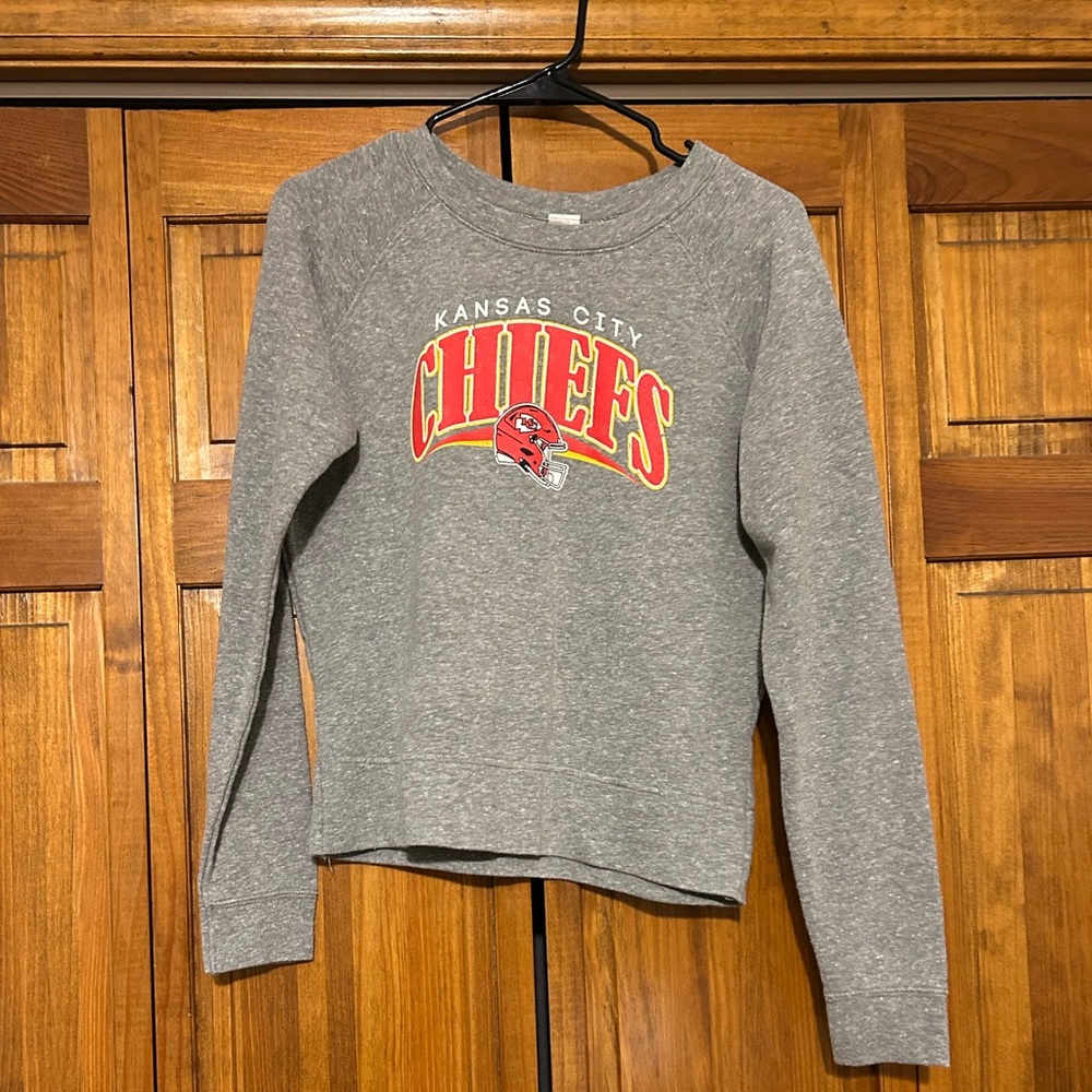 Kansas City Chiefs Gray Sweatshirt